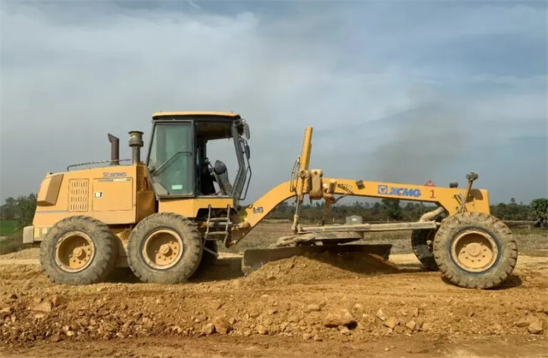 What does a motor grader do?