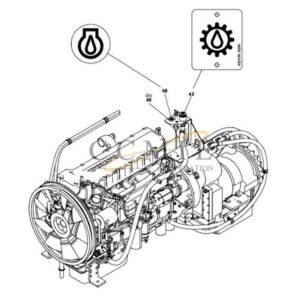 A49547.0100 A52874.0100 Volvo TAD1250VE-TE32418 for Kalmar