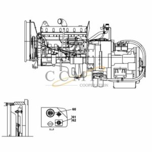 A40300.0300 A40300.0400 Cummins QSM11-TE32418 for reach stacker
