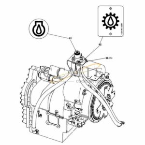 A49547.0200 A52874.0200 Cummins QSM11-TE32418 for reach stacker
