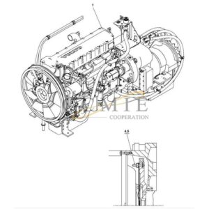 A49547.0100 A52874.0100 Volvo TAD1250VE-TE32418 engine parts