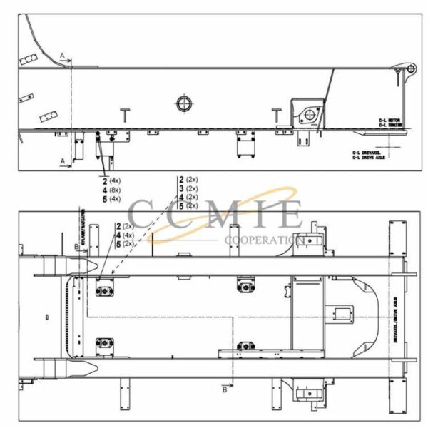 A49626.0100 suspension TAD1250VE reach stacker part