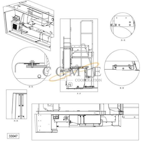 A47918.0200 A49814.0200 A46924.0200 fuel tank spare parts