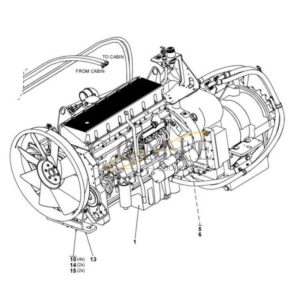 A49547.0200 A52874.0200 Cummins QSM11-TE32418 engine parts