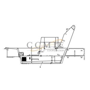 A51283.0600 A53223.0100 fuel tank reach stacker spare parts