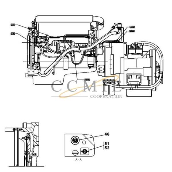 A41665.0700 A41665.0800 Volvo TWD1240VE-TE32418 for Kalmar