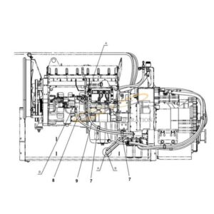 A49788.0200 A52875.0200 fuel system QSM11 reach stacker parts