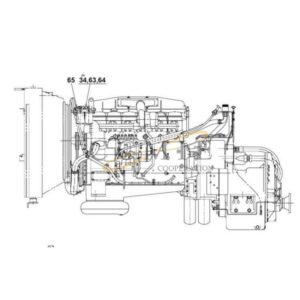 A42517.1100 fuel system TWD1031VE Kalmar reach stacker parts