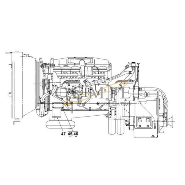 A42517.1100 Volvo TWD1031VE-36432 engine parts