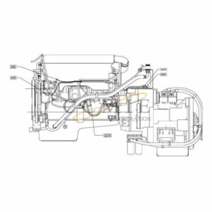 A41665.0300 Volvo TWD1240VE-TE32418 engine parts