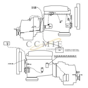 A44132.0100 Elinstal. drivetrain reach stacker spare parts