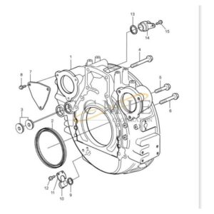Flywheel housing 920871.0073 engine spare parts