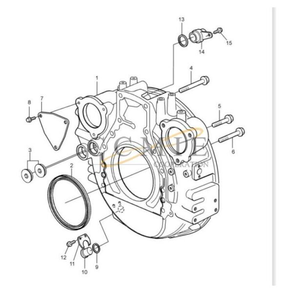Flywheel housing 920871.0073 engine spare parts