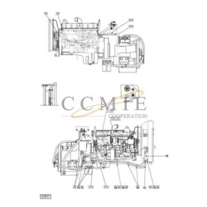 Kalmar A40300.0700 Cummins QSM11-TE32418 spare parts