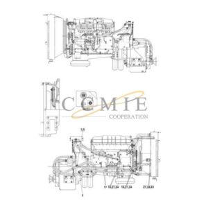 Kalmar A42517.1100 Volvo TWD1031VE-CL36432 spare parts