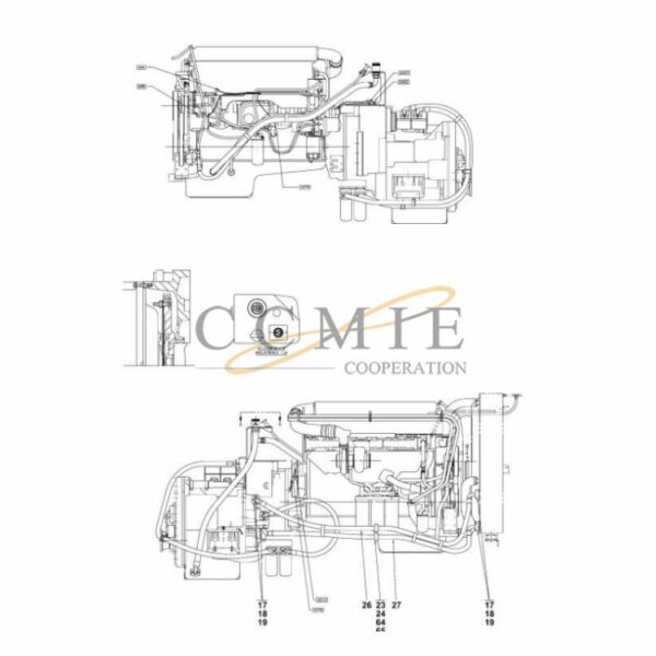 Kalmar A41665.0300 TWD1240VE-TE32418 spare parts