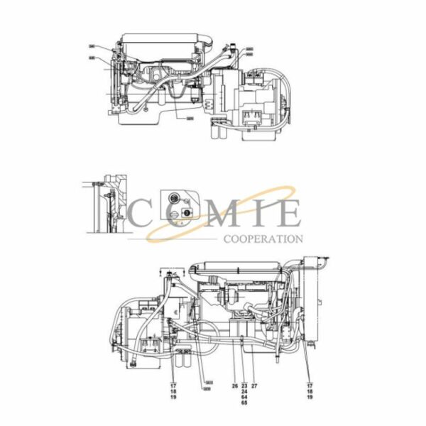 Kalmar A41665.0700 TWD1240VE-TE32418 spare parts