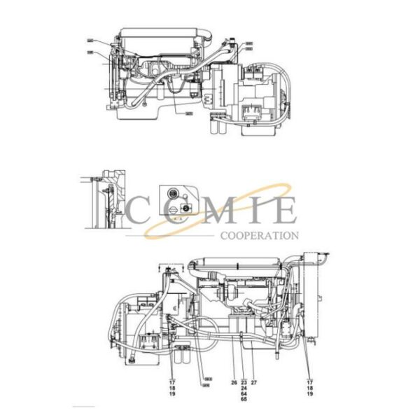 Kalmar A41665.0800 TWD1240VE-TE32418 spare parts