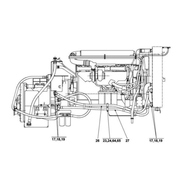 Kalmar A52950.0100 TWD1240VE-TE32418 spare parts