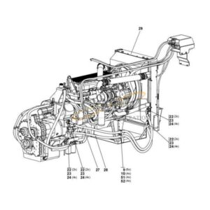 Kalmar A49718.0200 QSM11 radiator spare parts