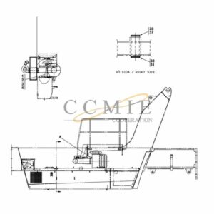 A40889.0300 air cleaning system reach stacker parts