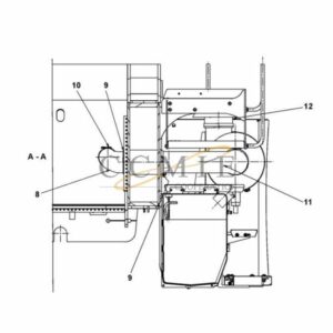A49719.0300 air cleaning system reach stacker parts