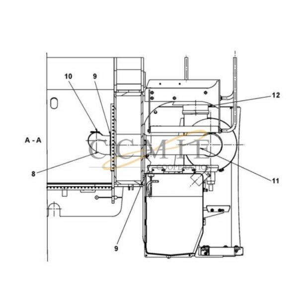 A49719.0300 air cleaning system reach stacker parts