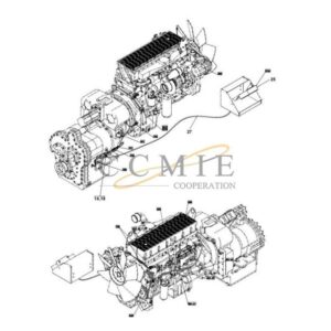Kalmar A47323.0200 drivetrain spare parts