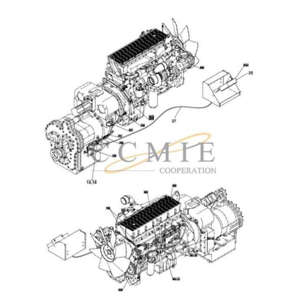 Kalmar A47323.0200 drivetrain spare parts
