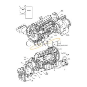 Kalmar A49828.0200 drivetrain spare parts