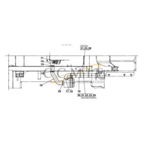 A42872.0300 air cleaning system reach stacker parts