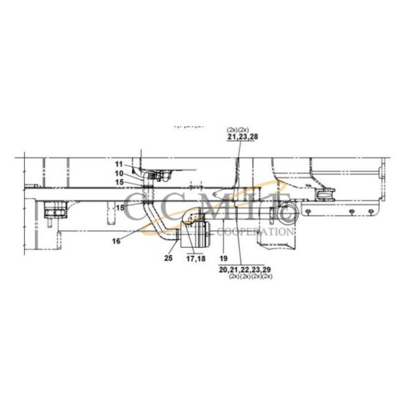 A42872.0300 air cleaning system reach stacker parts