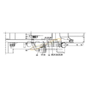 A42872.0500 air cleaning system reach stacker parts