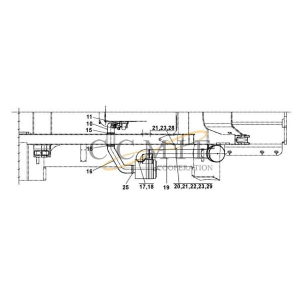 A42872.0500 air cleaning system reach stacker parts
