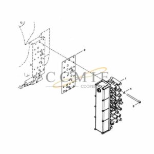 Kalmar 922297.0118 control valve spare parts