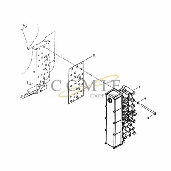Kalmar 922297.0118 control valve spare parts