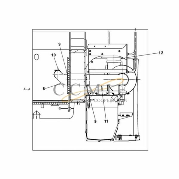 A49719.0100 air cleaning system reach stacker parts