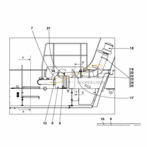 A49719.0200 air cleaning system reach stacker parts