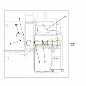 A49719.0400 A49719.0500 air cleaning system reach stacker parts