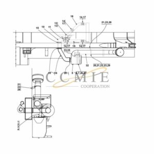 A42872.0700 air cleaning system reach stacker parts