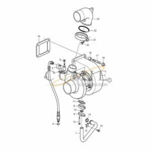 923976.4370 turbo compressor reach stacker parts