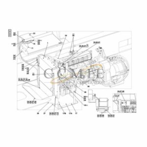 A52944.0300 engine 923581.0046 radiator reach stacker parts