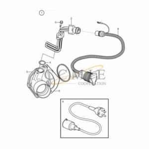 Kalmar 920871.0073 engine heater reach stacker spare parts