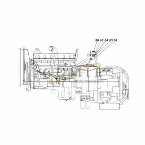 Cummins QSM11-TE32418 lubrication reach stacker parts