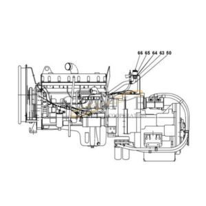 Cummins- A40300.0400 lubrication reach stacker parts