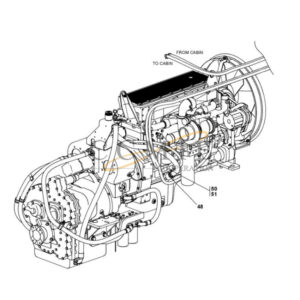 Cummins- A52874.0200 engine reach stacker parts