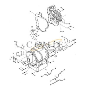 Kalmar 922297.0106 gear box transmission housing parts