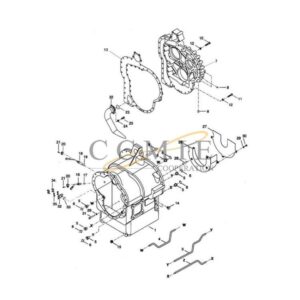 Kalmar 922297.0118 gear box transmission housing parts