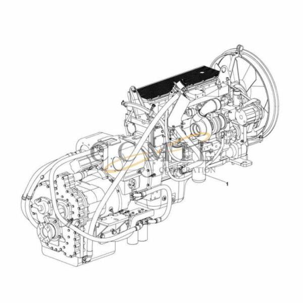 QSM11 922784.0024 engine oil filter spare parts