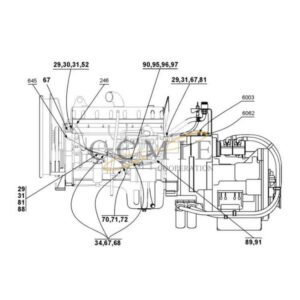 A40300.0900 QSM11 electrical system spare parts